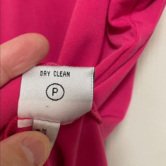 Calvin Klein Magenta Sleeveless Blouse - Picture 6 of 7